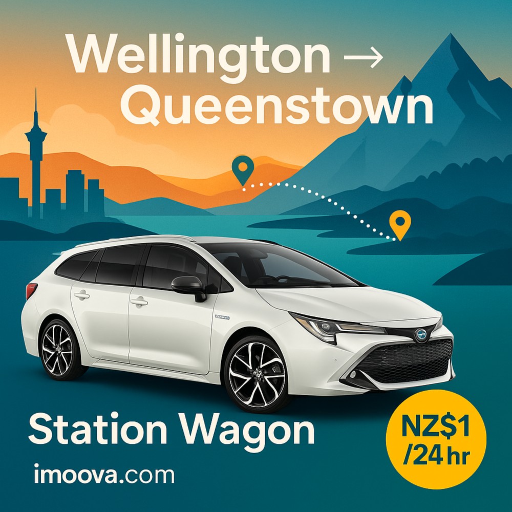 Wellington to Queenstown