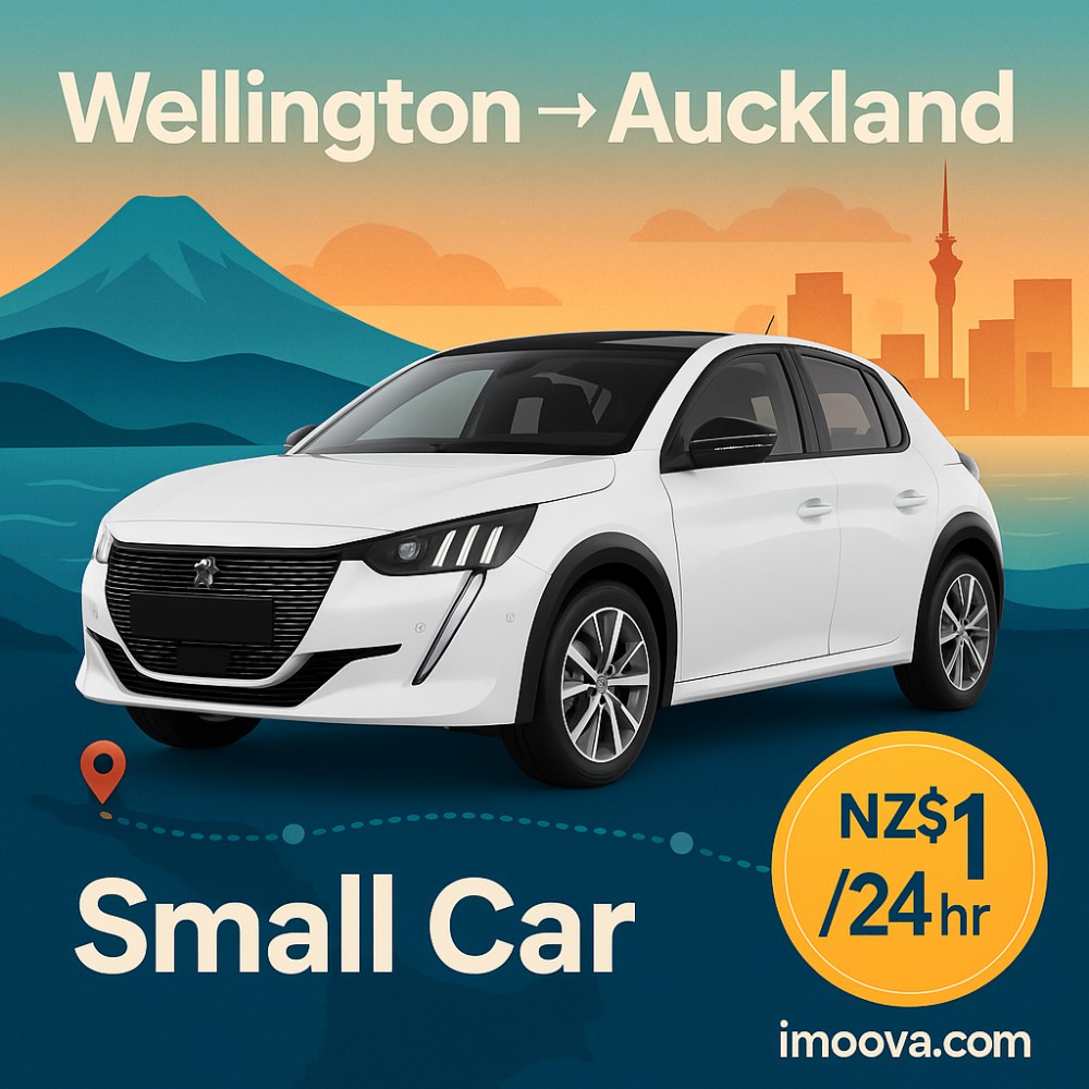 Wellington to Auckland
