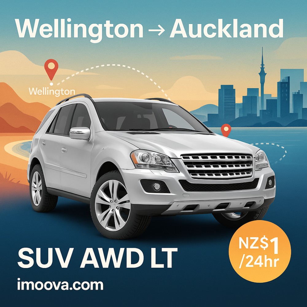 SUV AWD LT available for relocation from Wellington to Auckland