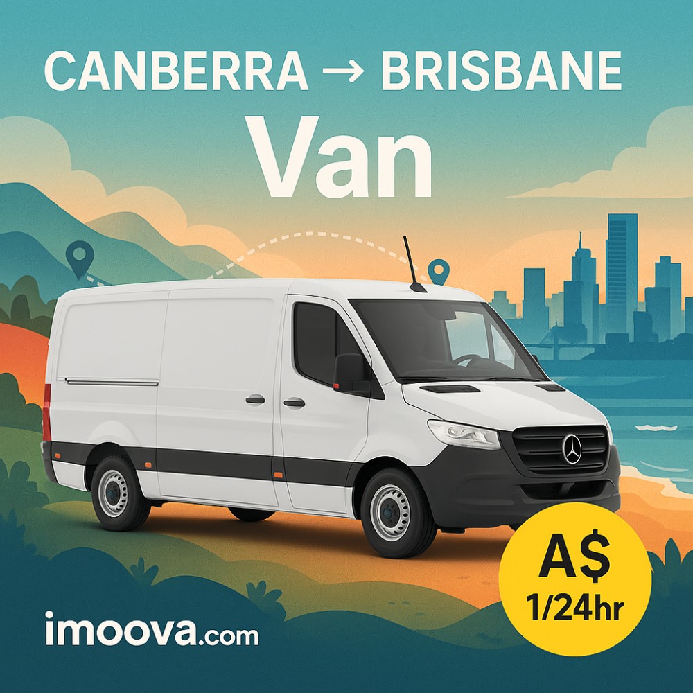 Van available for relocation from Canberra to Brisbane