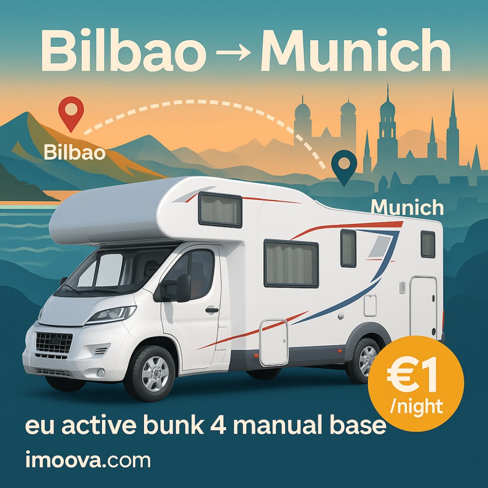 eu active bunk 4 manual base available for relocation from Bilbao to Munich