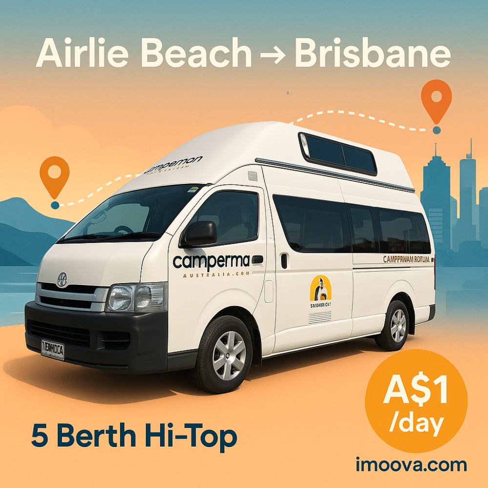 5 Berth Hi-Top available for relocation from Airlie Beach to Brisbane