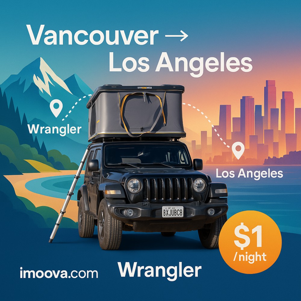 Wrangler available for relocation from Vancouver to Los Angeles