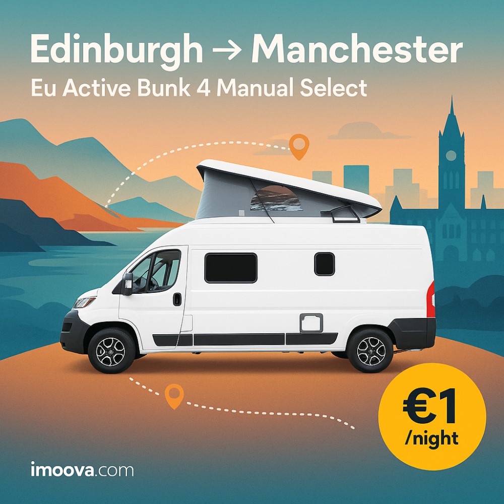 Eu Active Bunk 4 Manual Select available for relocation from Edinburgh to Manchester