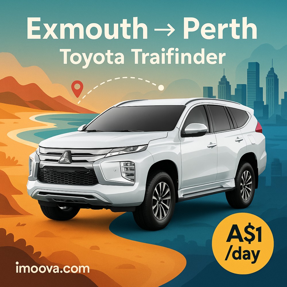 Toyota Traifinder available for relocation from Exmouth to Perth