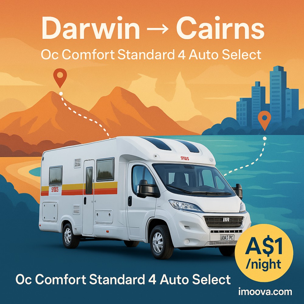 Darwin to Cairns