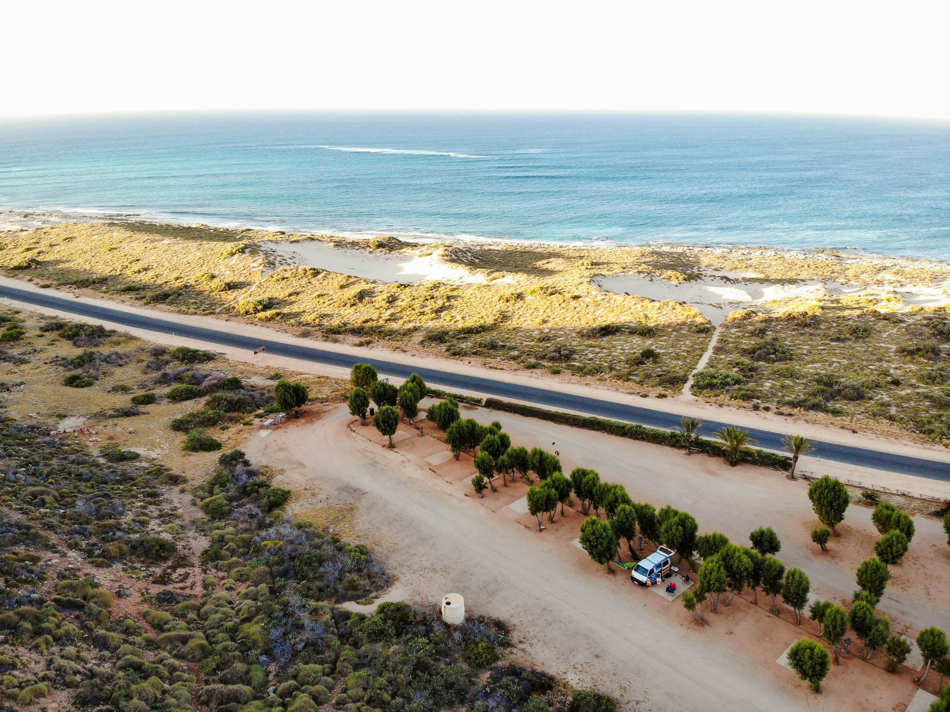 Relocation destination landscape