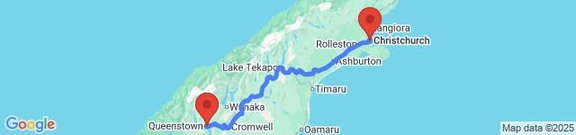 Christchurch to Queenstown journey Christchurch to Queenstown road trip scenery