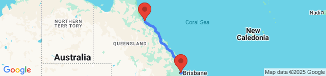 Brisbane to Townsville road trip scenery