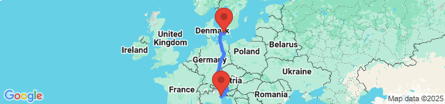 Venice to Malmö journey Venice to Malmö road trip scenery