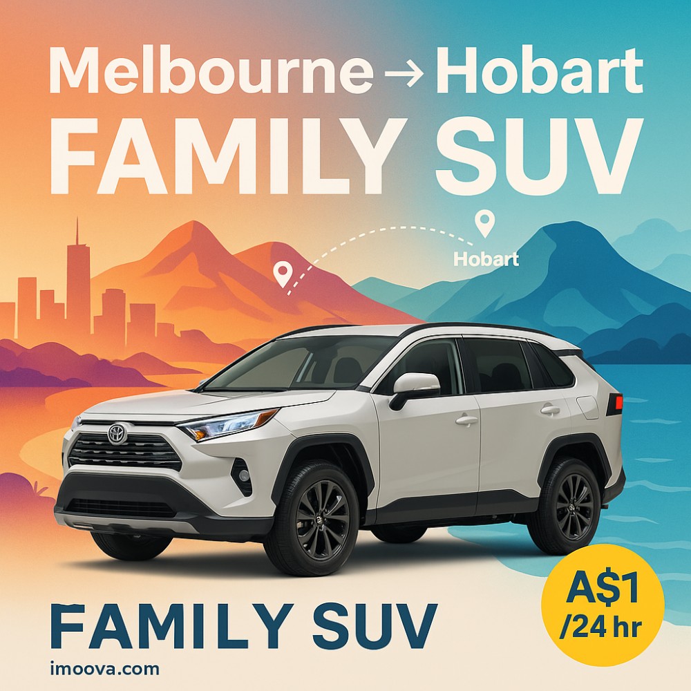 FAMILY SUV available for relocation from Melbourne to Hobart