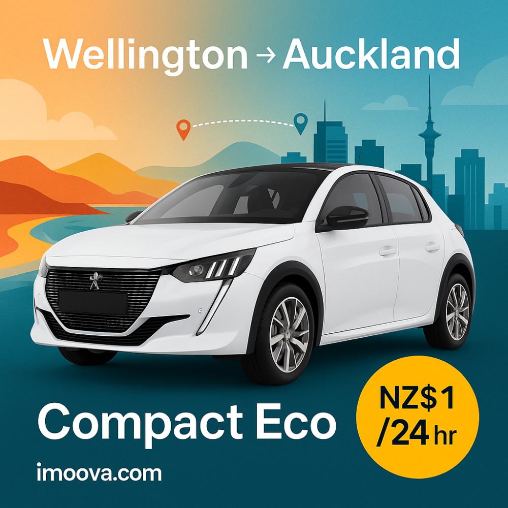 Wellington to Auckland