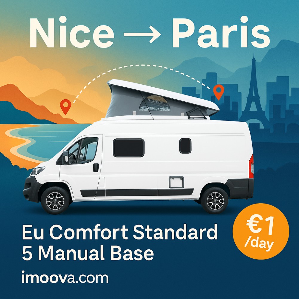 Eu Comfort Standard 5 Manual Base available for relocation from Nice to Paris