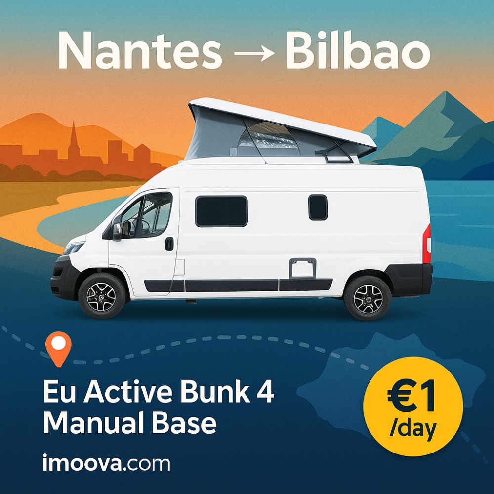Eu Active Bunk 4 Manual Base available for relocation from Nantes to Bilbao