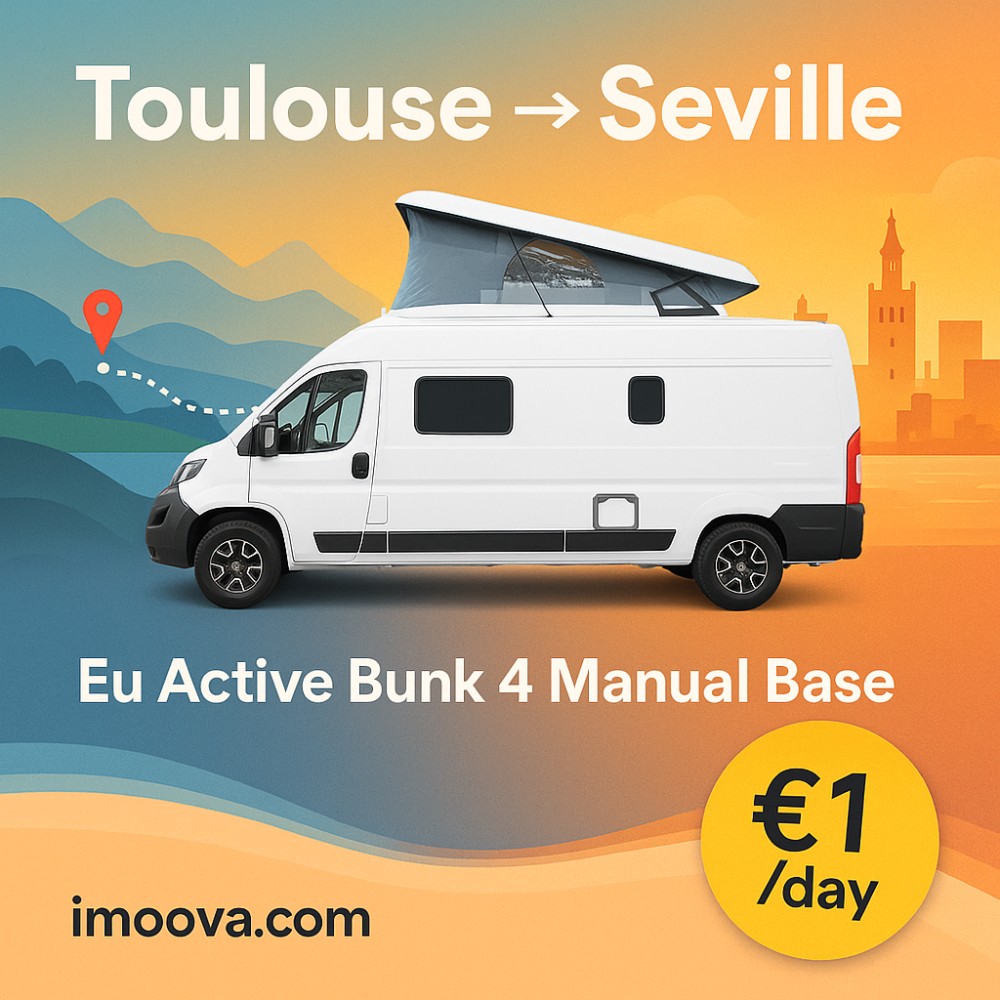 Eu Active Bunk 4 Manual Base available for relocation from Toulouse to Seville