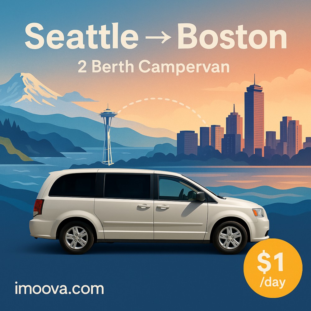 2 Berth Campervan available for relocation from Seattle to Boston