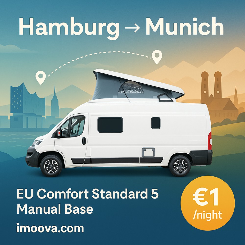 EU Comfort Standard 5 Manual Base available for relocation from Hamburg to Munich