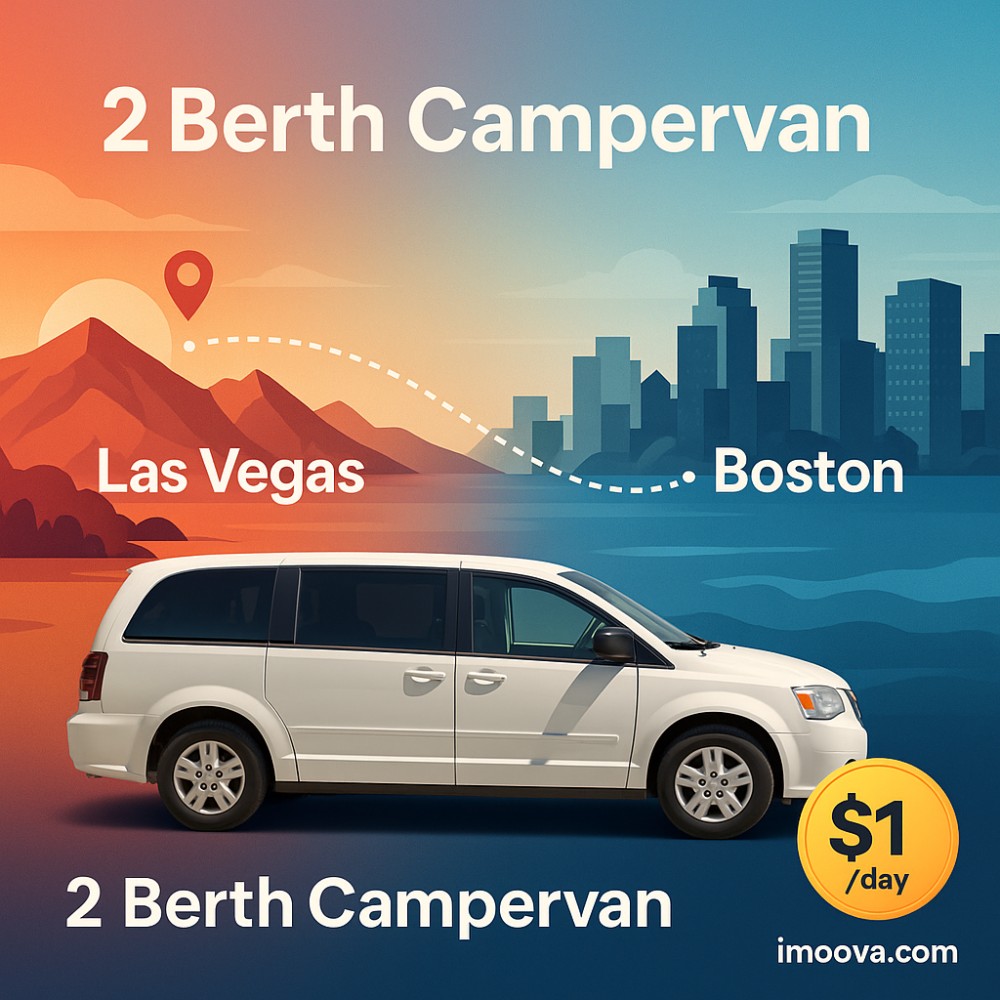 2 Berth Campervan available for relocation from Las Vegas to Boston