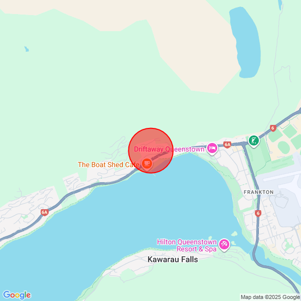 map of departure location