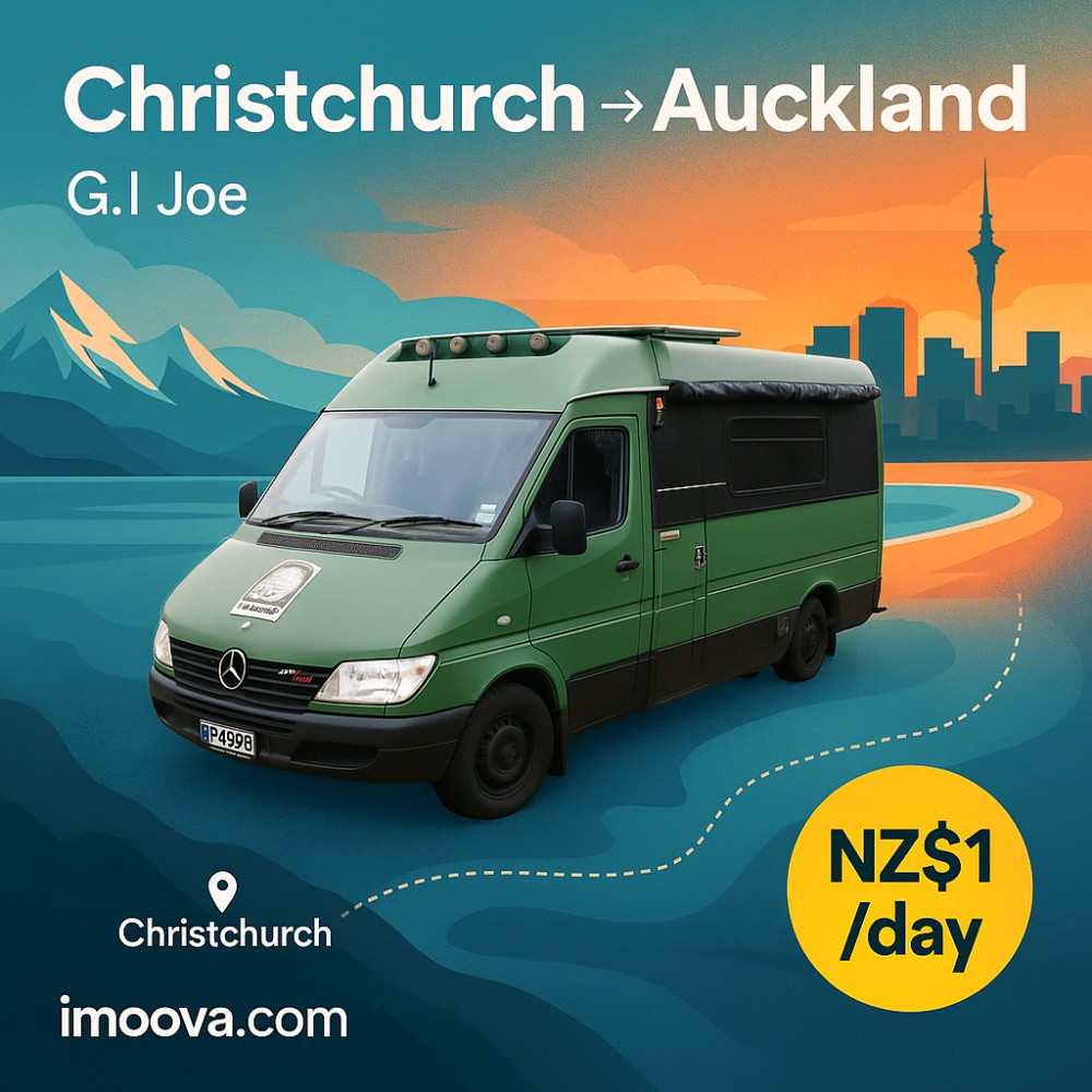 G.I Joe available for relocation from Christchurch to Auckland