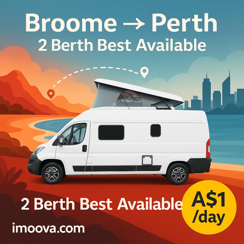 2 Berth Best Available available for relocation from Broome to Perth