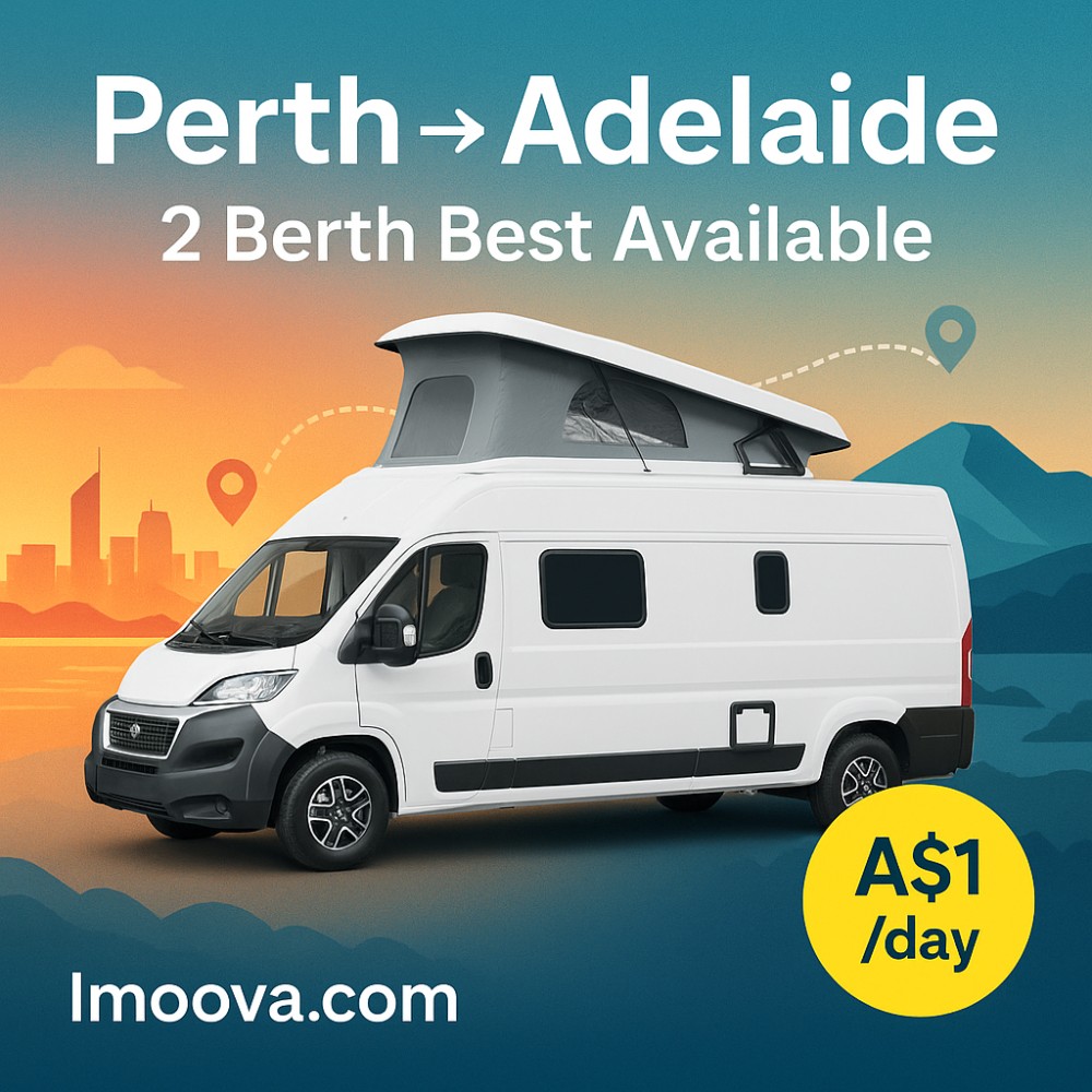 2 Berth Best Available available for relocation from Perth to Adelaide
