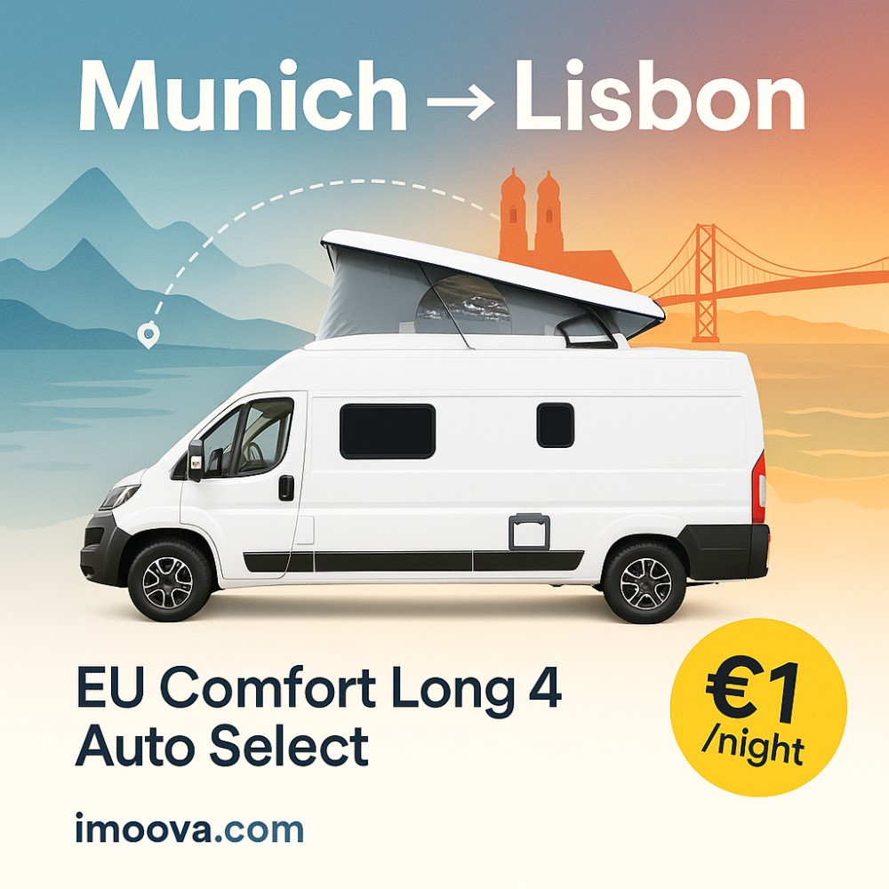 EU Comfort Long 4 Auto Select available for relocation from Munich to Lisbon