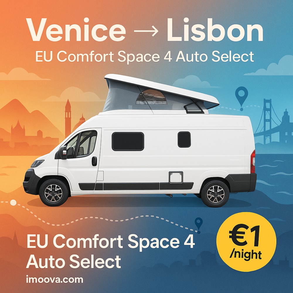 EU Comfort Space 4 Auto Select available for relocation from Venice to Lisbon