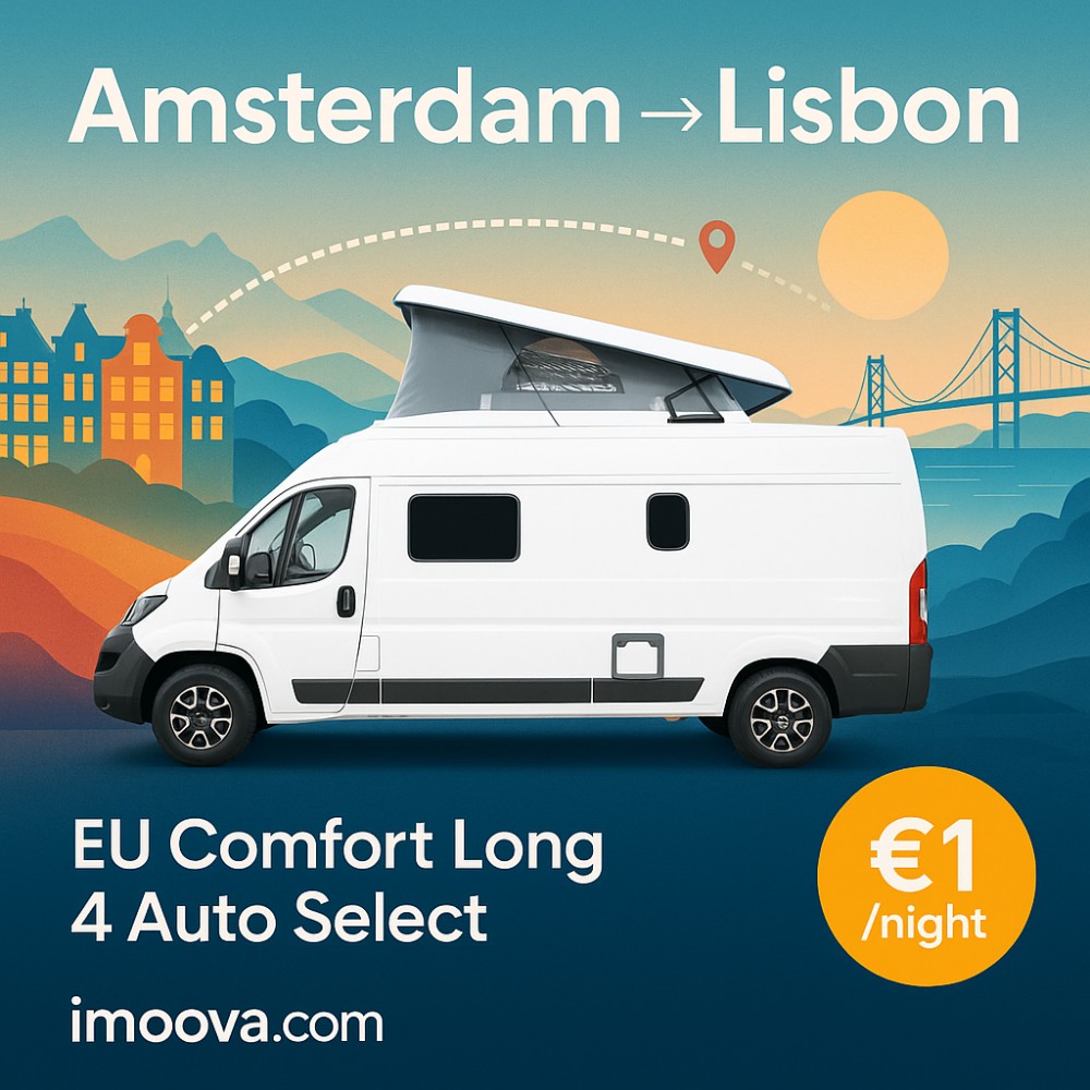 EU Comfort Long 4 Auto Select available for relocation from Amsterdam to Lisbon