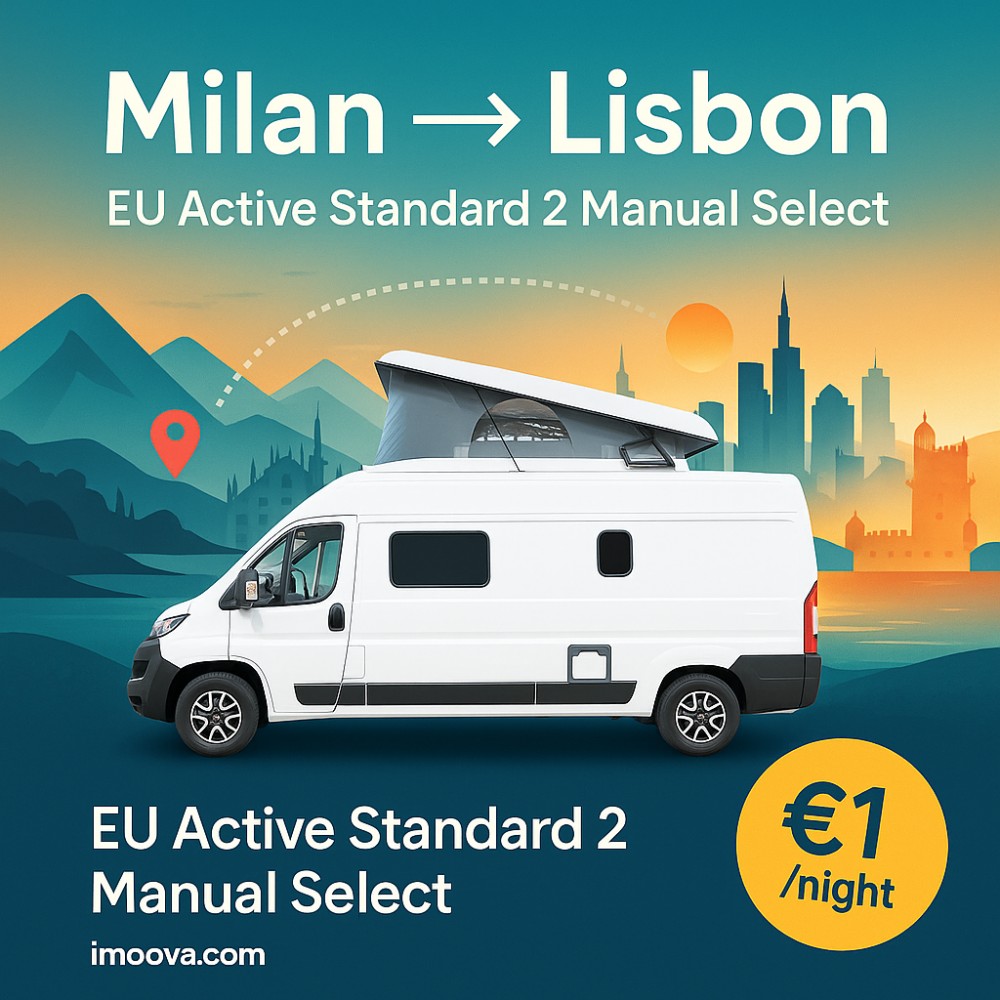EU Active Standard 2 Manual Select available for relocation from Milan to Lisbon