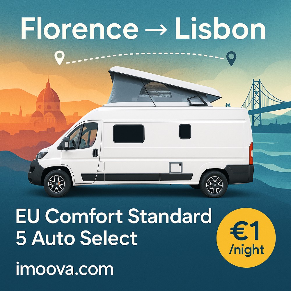 EU Comfort Standard 5 Auto Select available for relocation from Florence to Lisbon