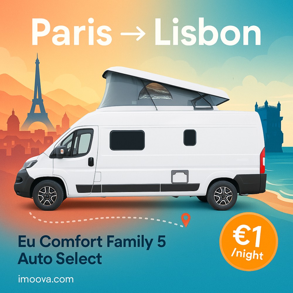 Eu Comfort Family 5 Auto Select available for relocation from Paris to Lisbon