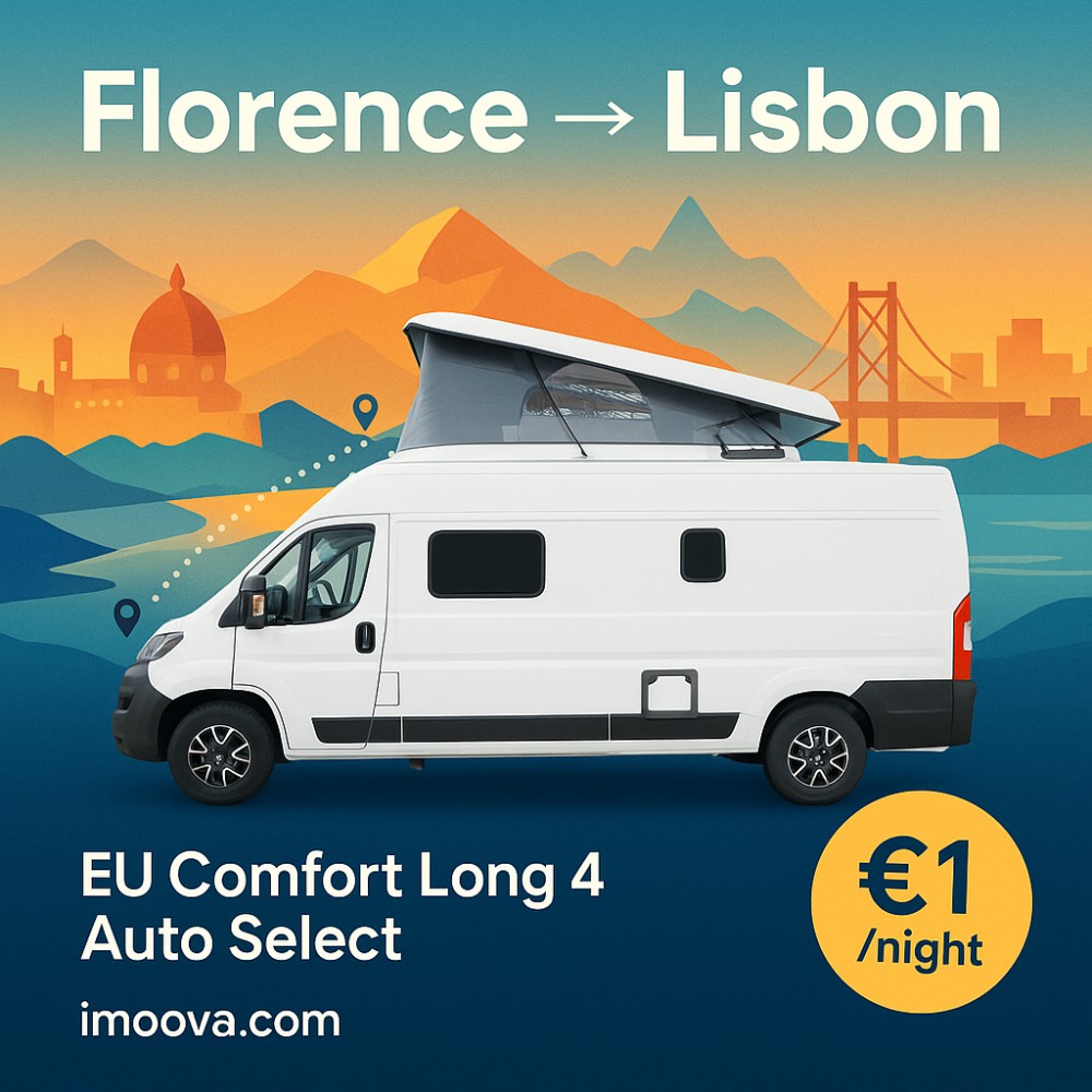 EU Comfort Long 4 Auto Select available for relocation from Florence to Lisbon