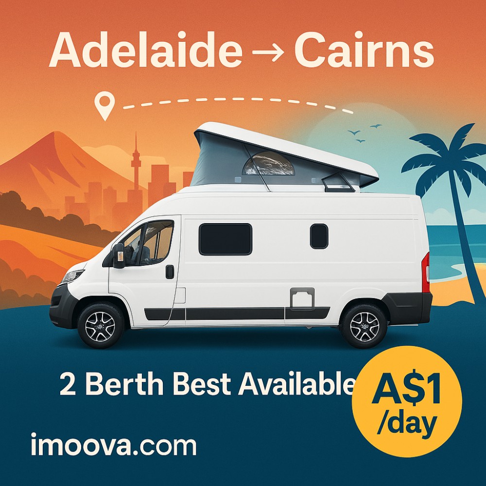 2 Berth Best Available available for relocation from Adelaide to Cairns