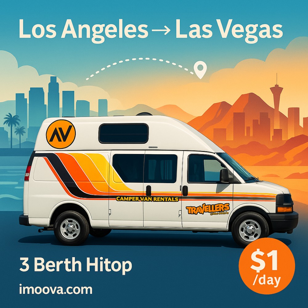 3 Berth Hitop available for relocation from Los Angeles to Las Vegas