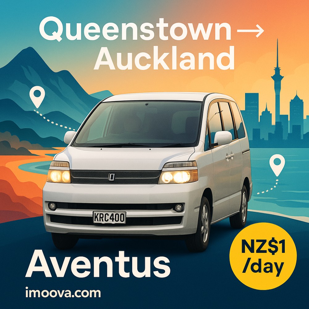 Queenstown to Auckland