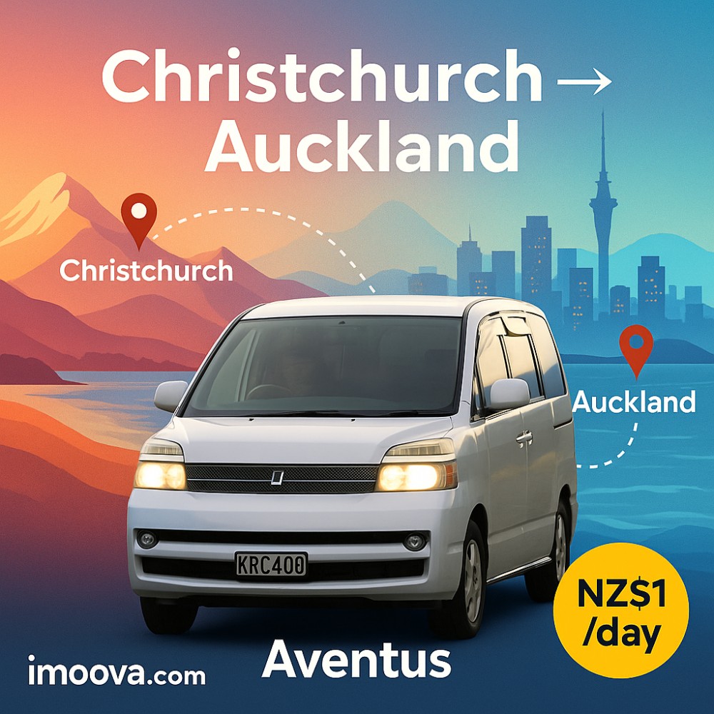 Christchurch to Auckland