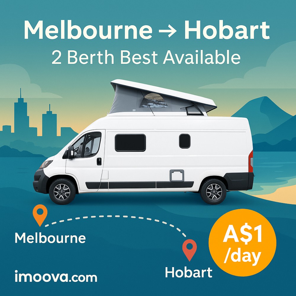 2 Berth Best Available available for relocation from Melbourne to Hobart