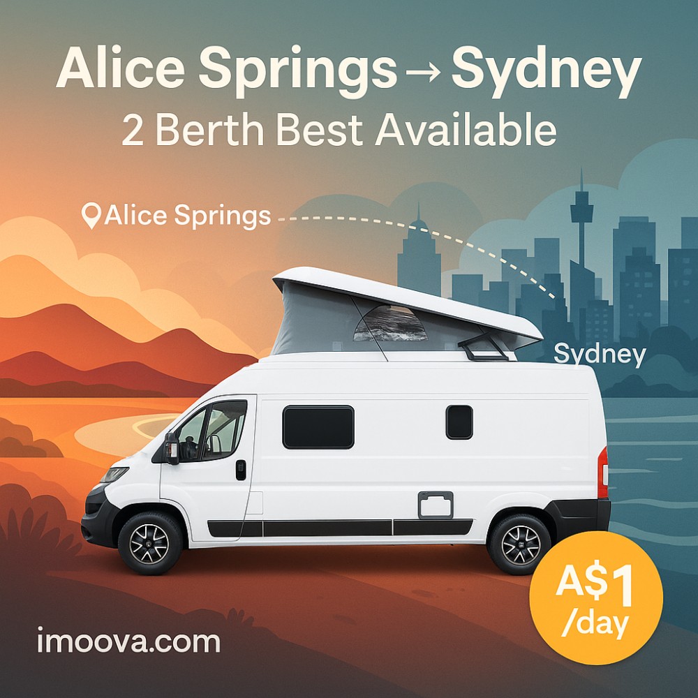 2 Berth Best Available available for relocation from Alice Springs to Sydney