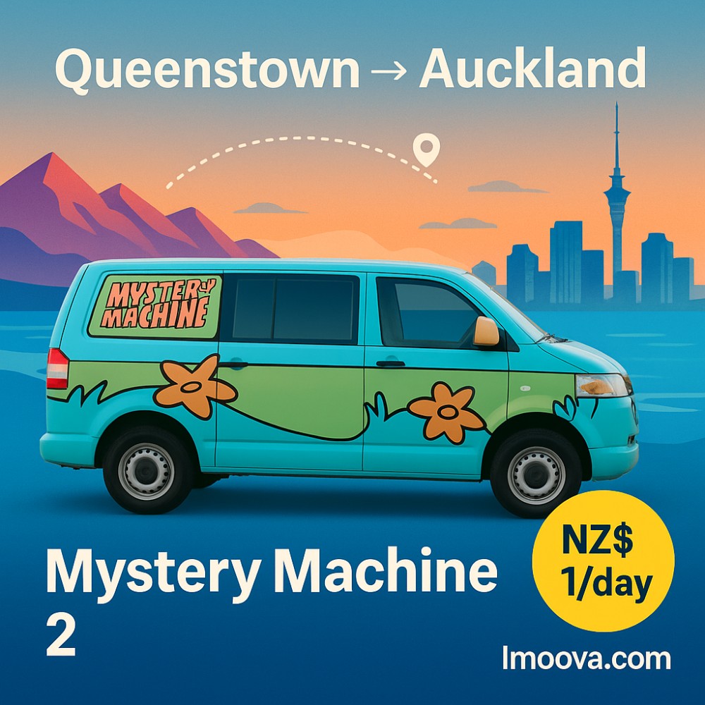 Queenstown to Auckland