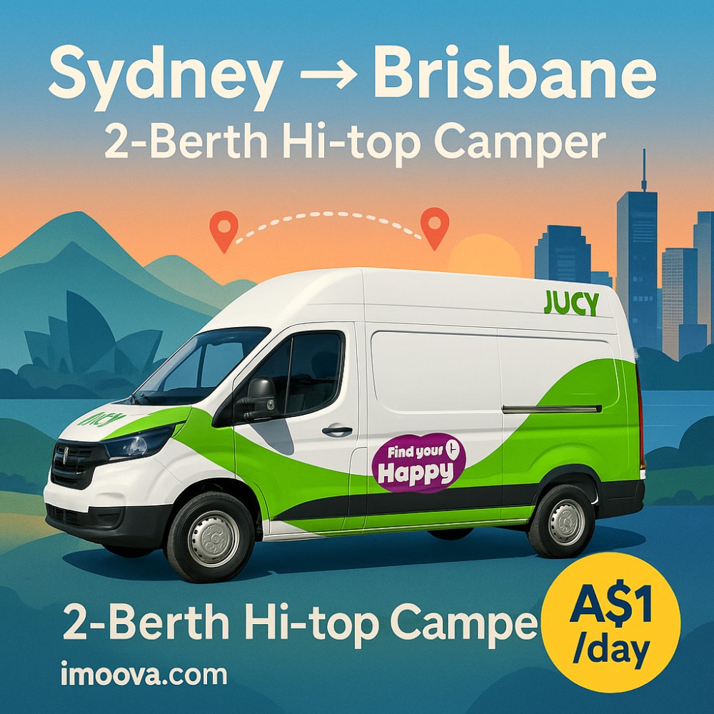 2-Berth Hi-top Camper available for relocation from Sydney to Brisbane