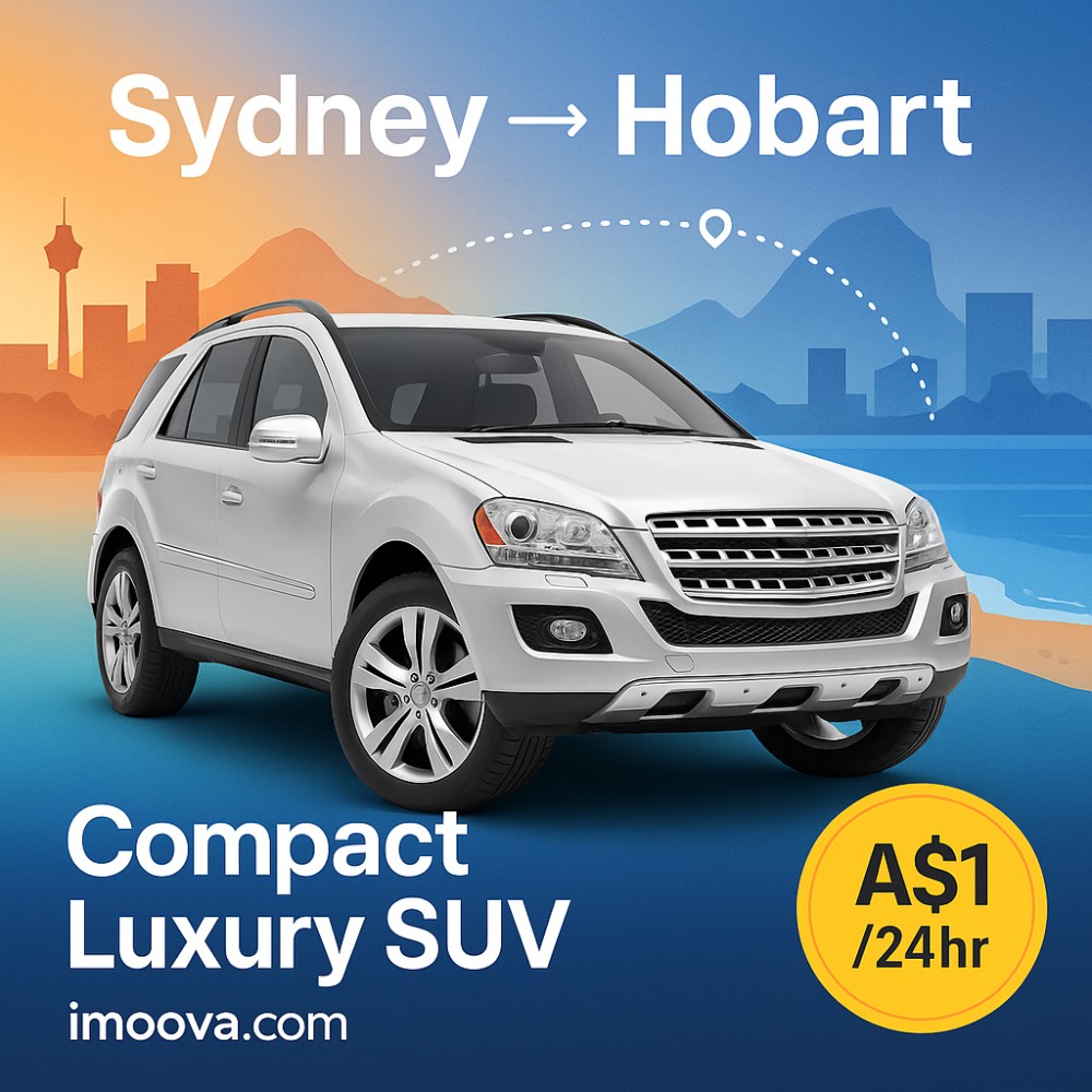 Compact Luxury SUV available for relocation from Sydney to Hobart
