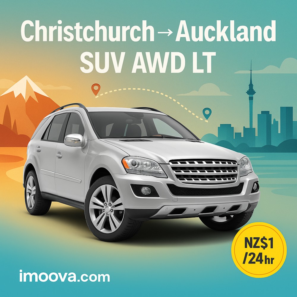 SUV AWD LT available for relocation from Christchurch to Auckland
