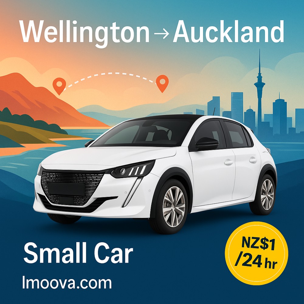 Wellington to Auckland