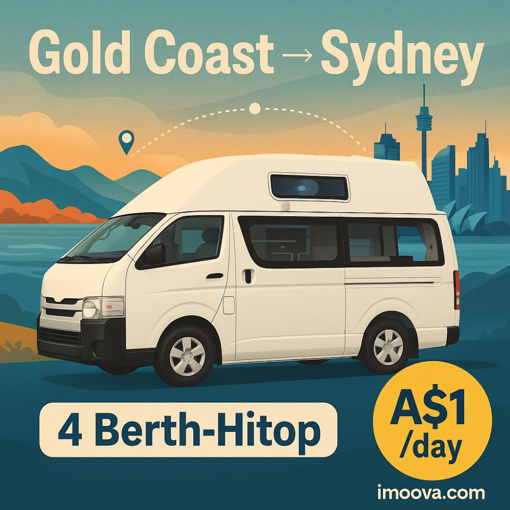 4 Berth-Hitop available for relocation from Gold Coast to Sydney
