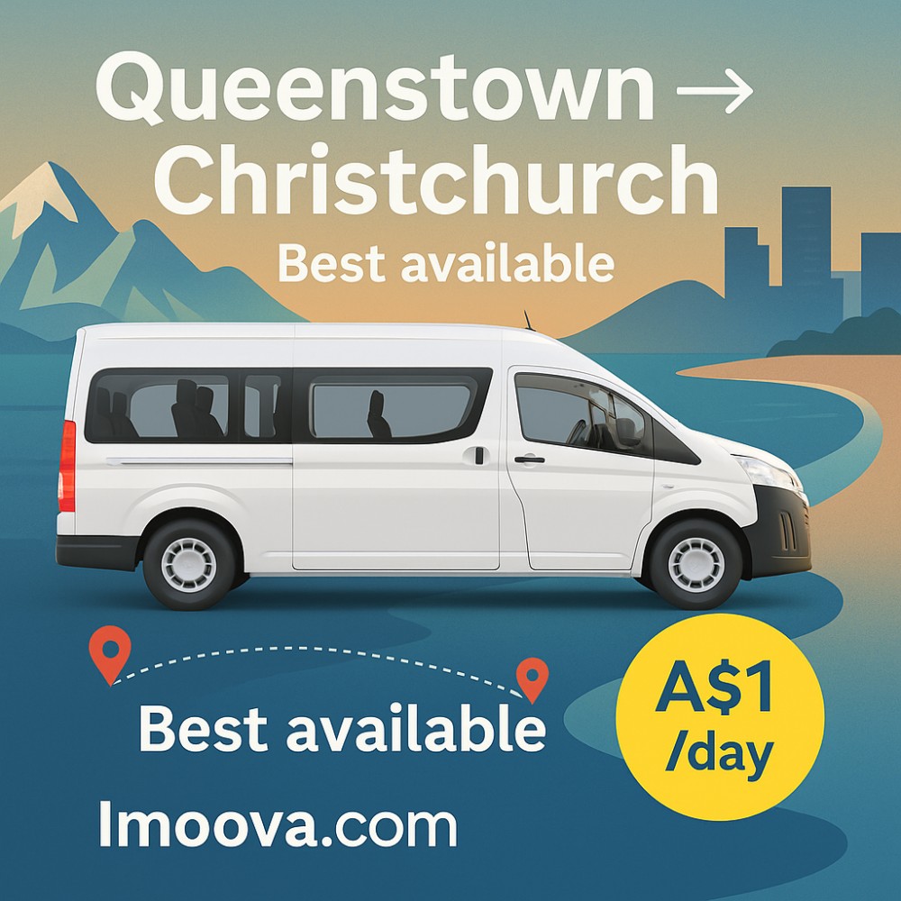 Best available available for relocation from Queenstown to Christchurch