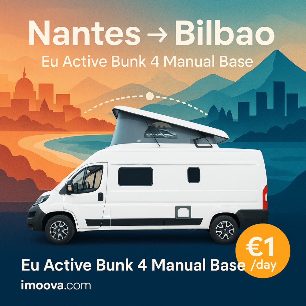 Eu Active Bunk 4 Manual Base available for relocation from Nantes to Bilbao
