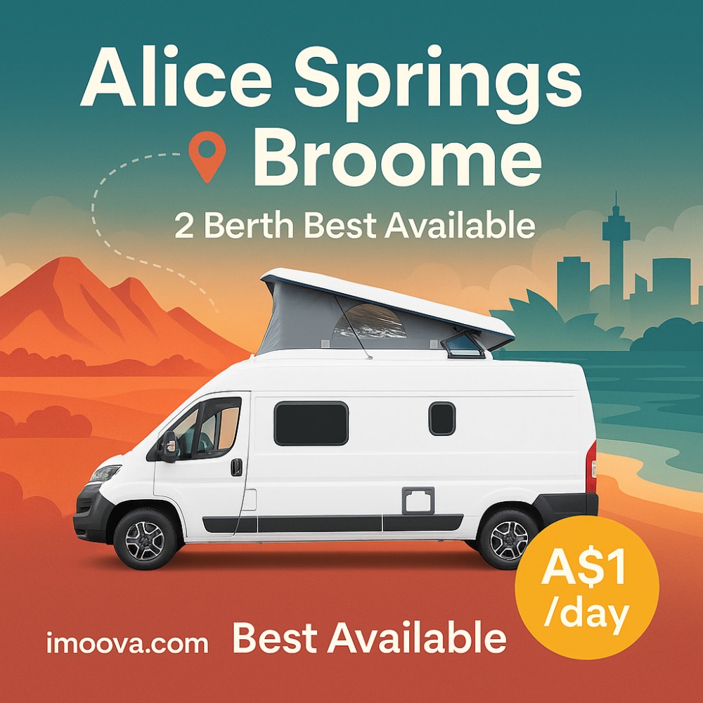 2 Berth Best Available available for relocation from Alice Springs to Broome