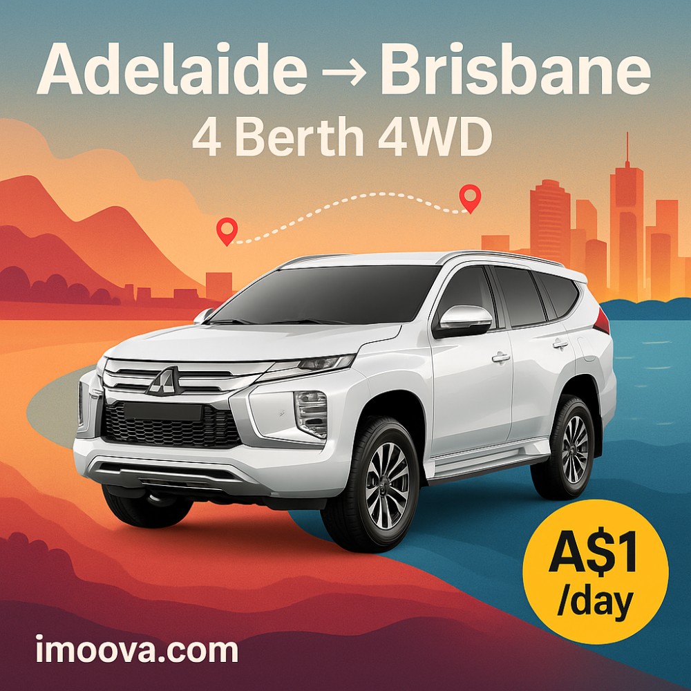 Adelaide to Brisbane