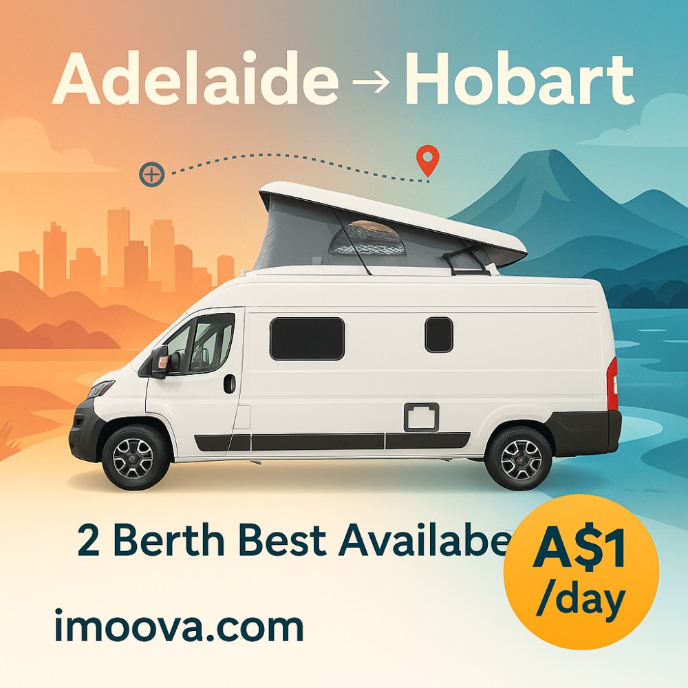 2 Berth Best Available available for relocation from Adelaide to Hobart